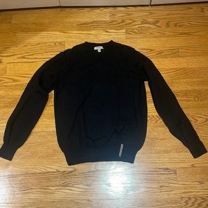 Black Burberry sweater